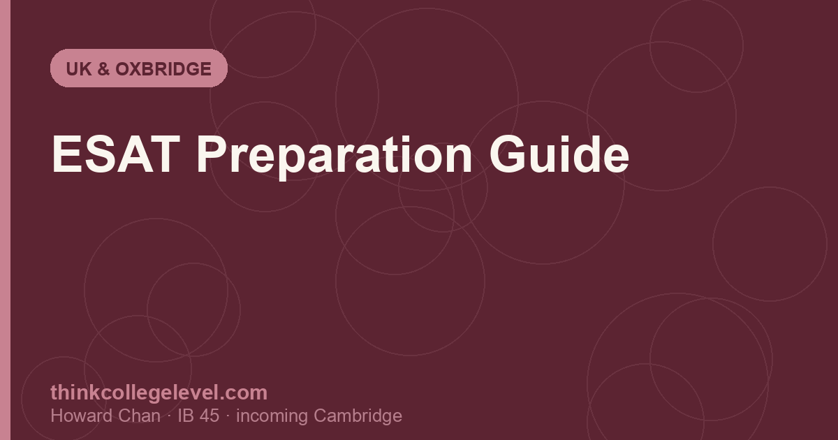 ESAT Preparation Guide