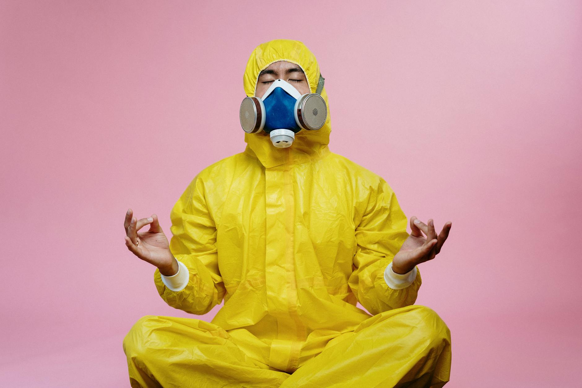 Wearing A Gas Mask Doesn’t Prevent COVID-19 from Getting to You. Period.